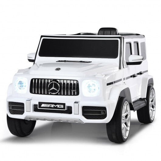 12V Mercedes-Benz G63 Licensed Kids Ride On Car with Remote Control-Red