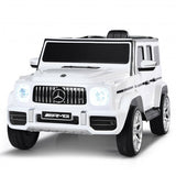 12V Mercedes-Benz G63 Licensed Kids Ride On Car with Remote Control-Red