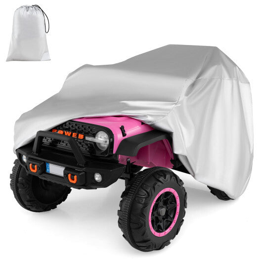 (Only Cover) Kids Car Cover for Power Ride-On Toy Car with Storage Bag