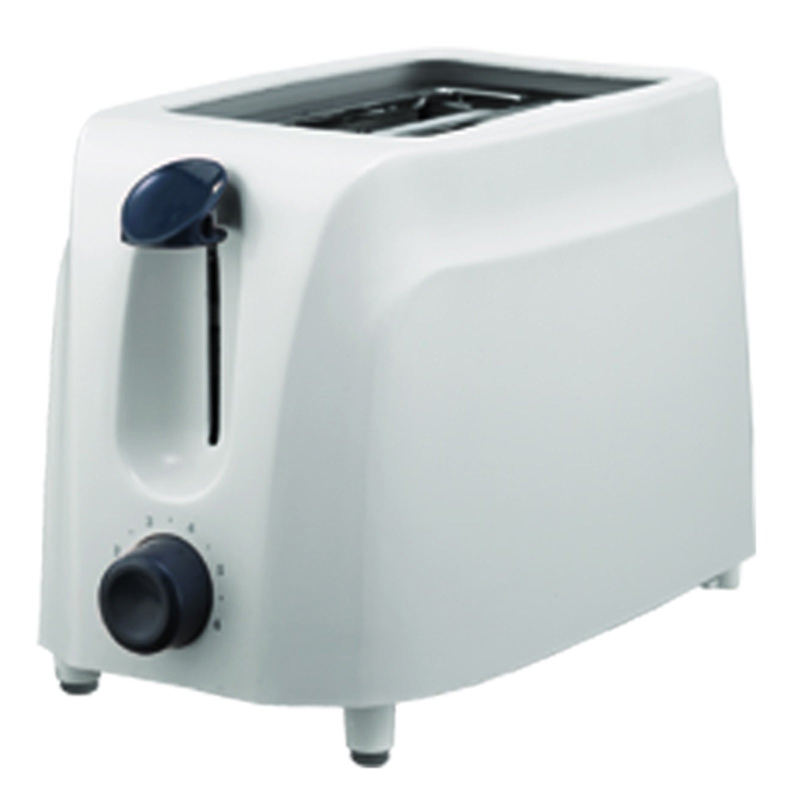 Brentwood 2 Slice Cool Touch Toaster in White