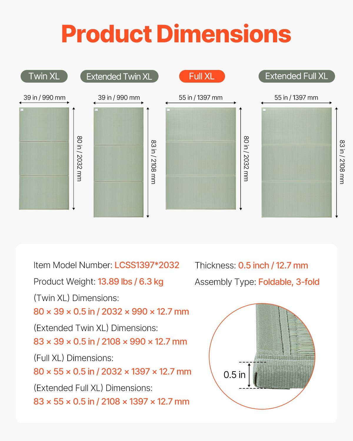 Japanese Tatami Mat, Queen Size Foldable Japanese Tatami Mattress( Natural Rush Grass), Japanese Floor Mattress with Non-Slip Backing & Fresh Scent, Futon Mattress for Sleeping Meditation Yoga