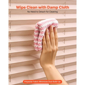 RV Blinds, 62 in x 32 in, RV Pleated Shades, Polyester Fabric, Easy to Clean and Install, Privacy Protection and Sunlight Blocking, for Camper, Travel Trailer, Motorhome Window, Cappuccino