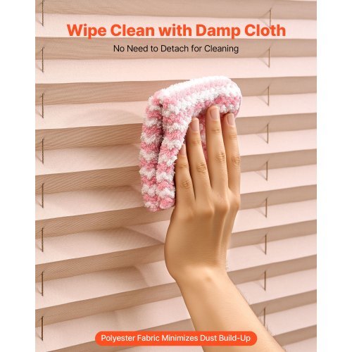 RV Blinds, 62 in x 32 in, RV Pleated Shades, Polyester Fabric, Easy to Clean and Install, Privacy Protection and Sunlight Blocking, for Camper, Travel Trailer, Motorhome Window, Cappuccino