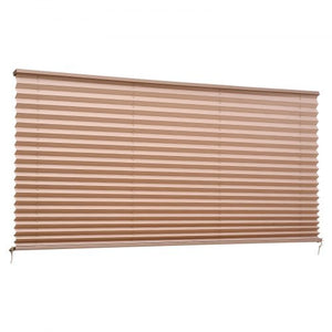 RV Blinds, 62 in x 32 in, RV Pleated Shades, Polyester Fabric, Easy to Clean and Install, Privacy Protection and Sunlight Blocking, for Camper, Travel Trailer, Motorhome Window, Cappuccino