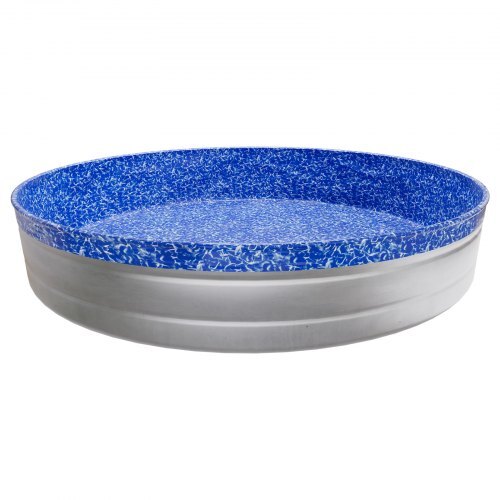 10ft Pool Liner, Round Overlap Swimming Pool Liner for 27.5 in Wall Height, Heavy Gauge Vinyl, Easy Install with Leak-Proof Patches, Designed for Steel Sided Above-Ground,Outdoor, Crystal
