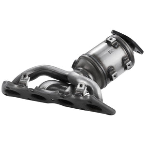 Catalytic Converter, Compatible with Kia Soul Rio/Hyundai Veloster Accent, 1.6L L4, Front, Replacement OE 674-891, 16680, Stainless Steel High Flow Converter, for Exhaust Gas Purification