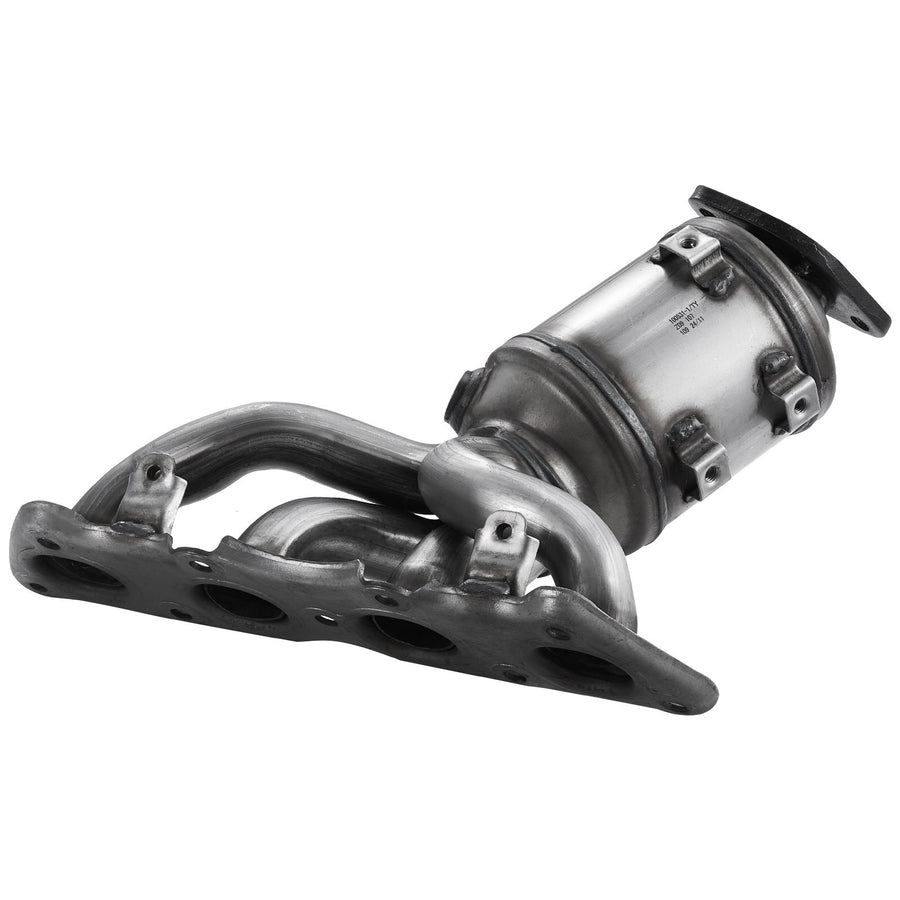 Catalytic Converter, Compatible with Kia Soul Rio/Hyundai Veloster Accent, 1.6L L4, Front, Replacement OE 674-891, 16680, Stainless Steel High Flow Converter, for Exhaust Gas Purification