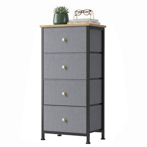 4-drawer storage cabinet - suitable for bedrooms, living rooms, and wardrobes