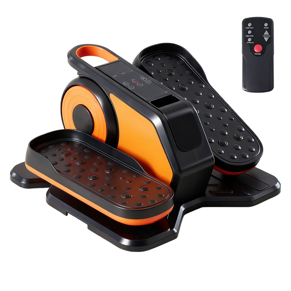 Compact Under-Desk Elliptical – Quiet Mini Pedal Exerciser with Adjustable Speed and LED Display — Fitness Equipment
