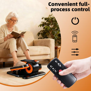 Compact Under-Desk Elliptical – Quiet Mini Pedal Exerciser with Adjustable Speed and LED Display — Fitness Equipment