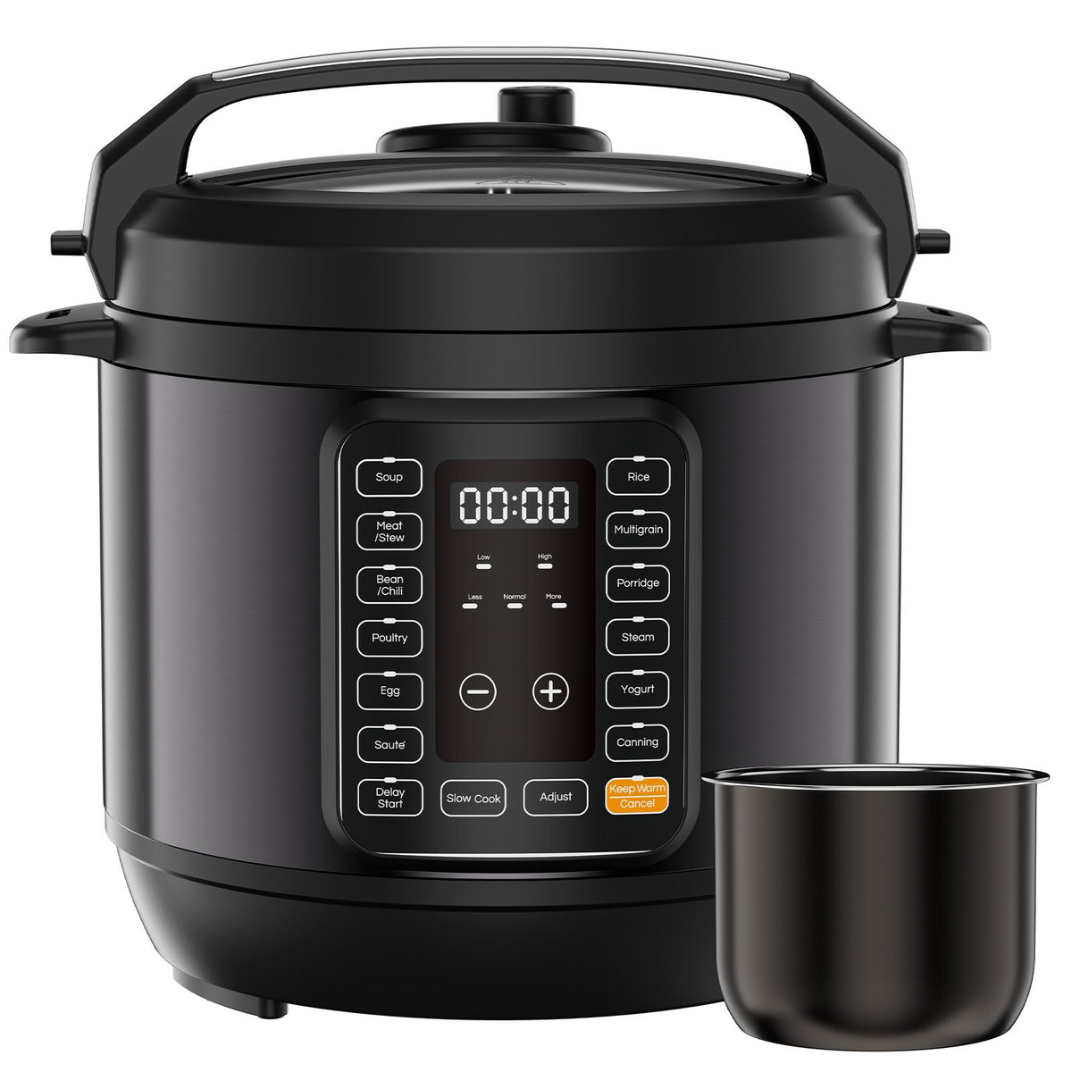 Electric pressure cooker, multi-functional kitchen appliance, instant heating multi-functional cookingware, stainless steel cookingware