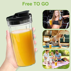 Moothie Blender, Countertop Blenders for Kitchen with 23 34 60oz BPA-Free Portable Cups, Professional Smoothie Maker with Four Programs for Shake