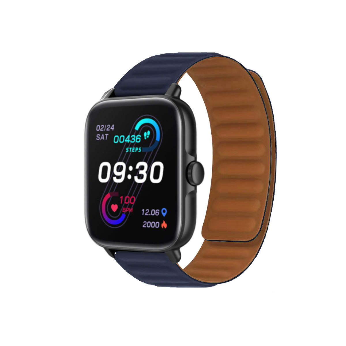 Smartwatch With Magnetic Belt