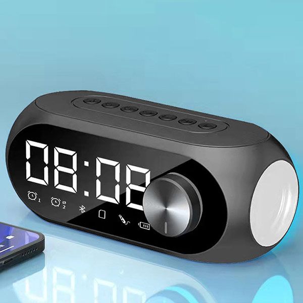 Wireless Bluetooth Speaker Alarm Clock