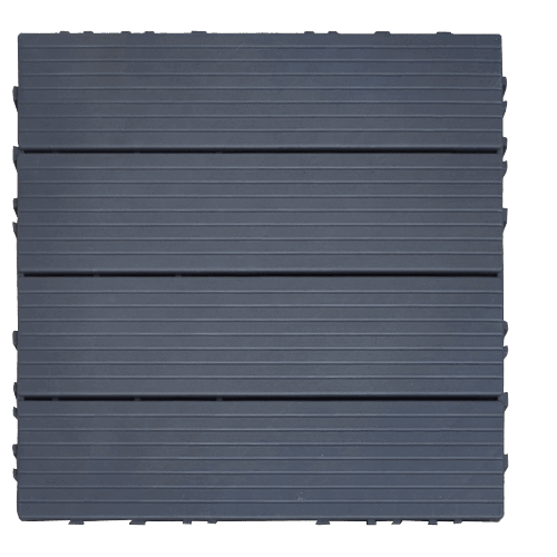 35pcs Plastic Composite Deck Tiles, 12x12in