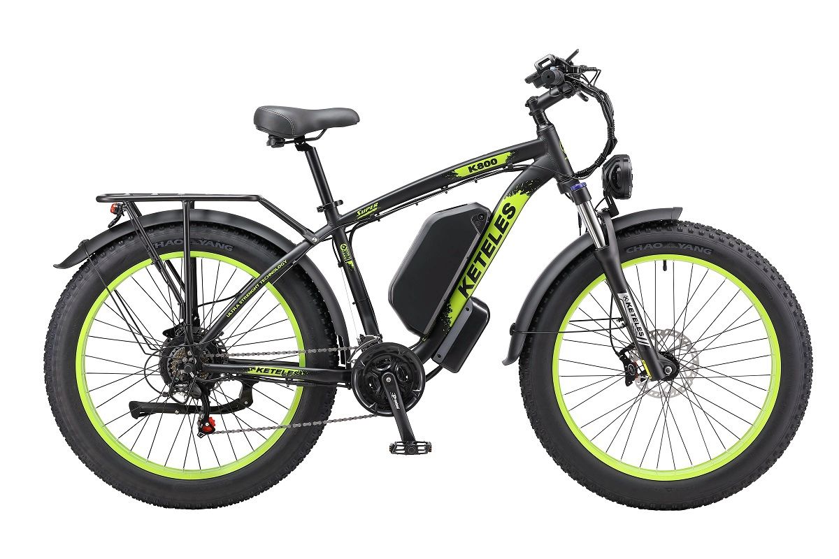 K800 Fat E-Bike – 1000W Motor, Fat Tires, All-Terrain Electric Bicycle