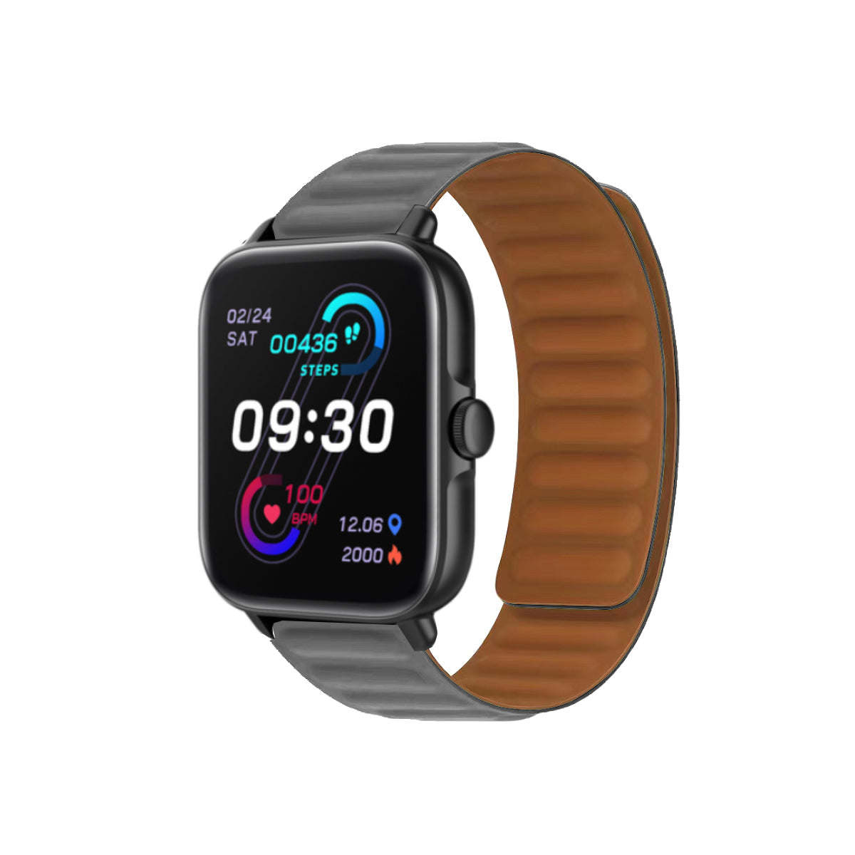 Smartwatch With Magnetic Belt