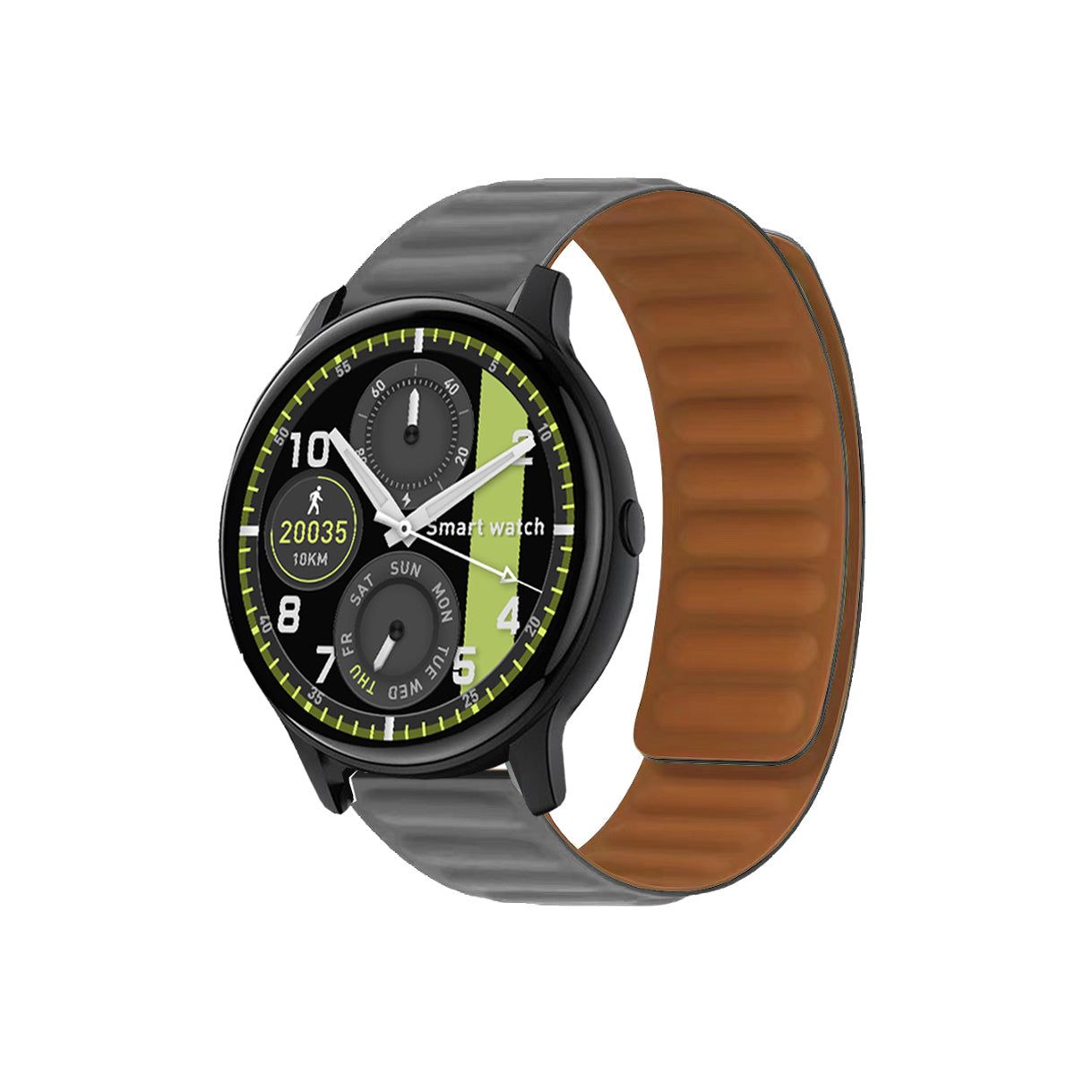 Smart Watch With Magnetic Belt