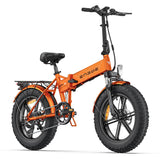 Engwe EP-2 Pro 750W Fat E-Bike – 13Ah Battery, 20x4.0 Snow Tires, Front Suspension