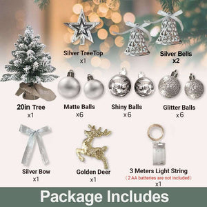 22in Mini Christmas Tree with Light