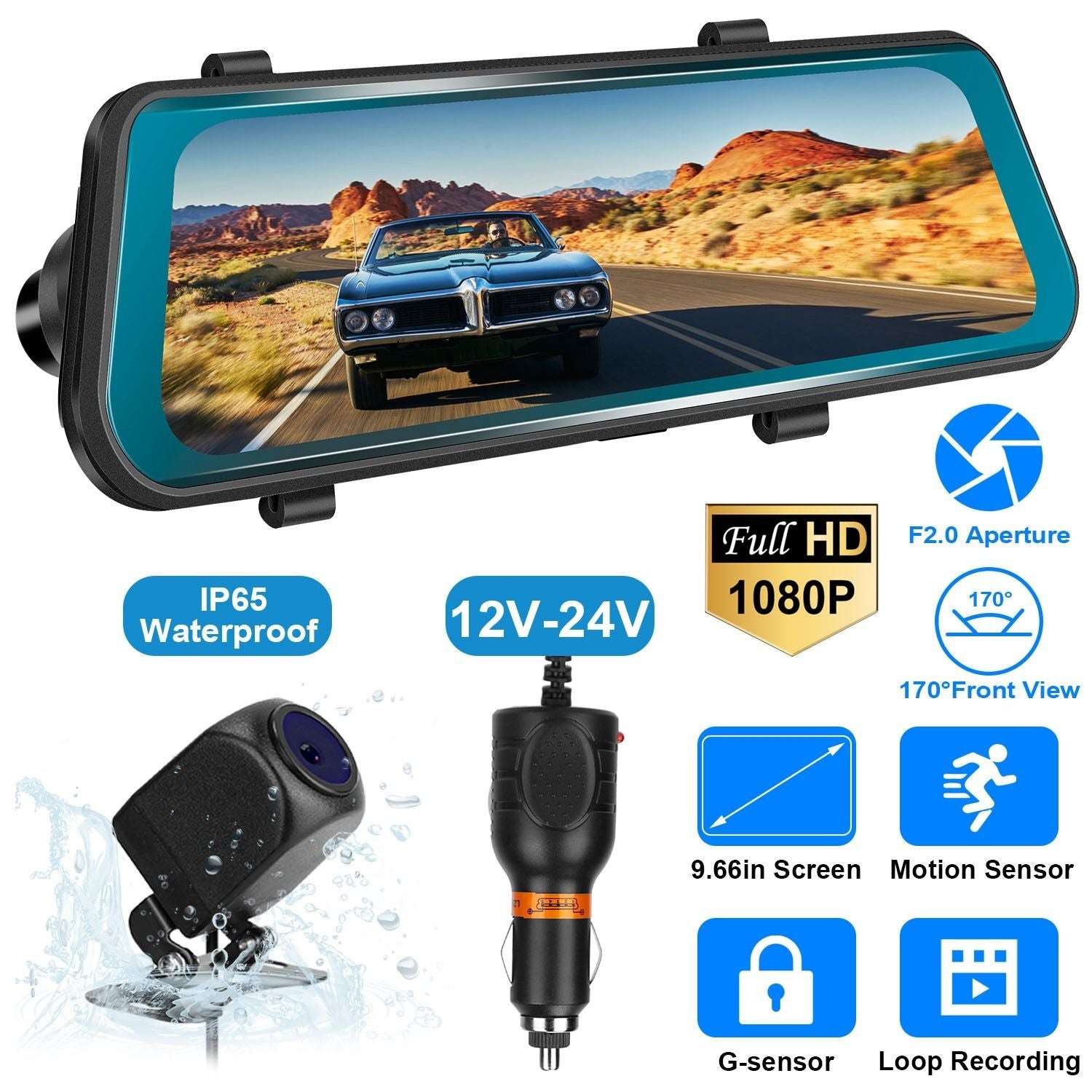 1080P Car DVR Dash Camera