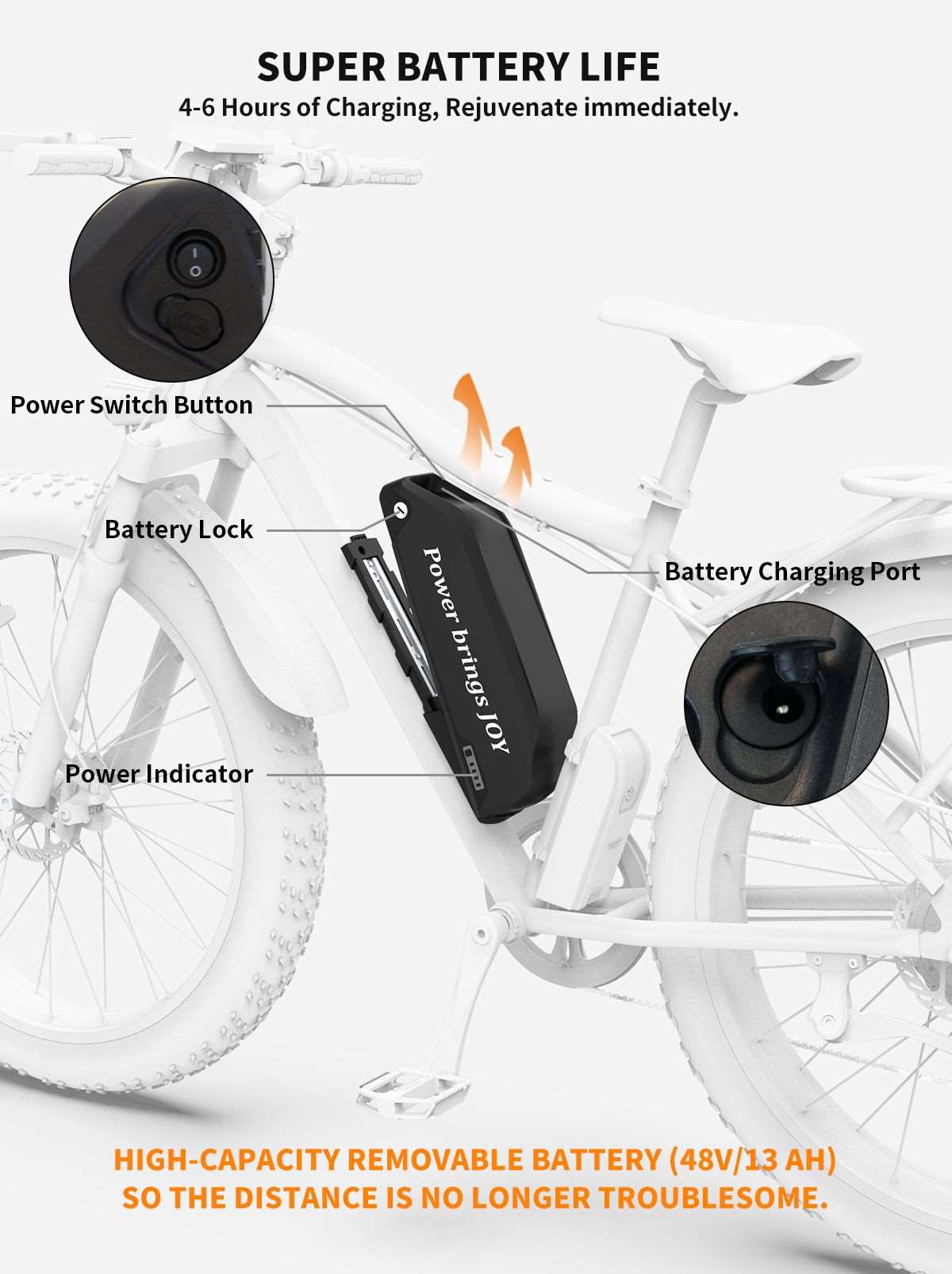 750W Electric Bike