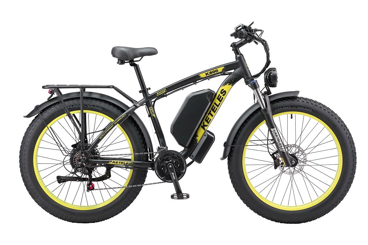 K800 Fat E-Bike – 1000W Motor, Fat Tires, All-Terrain Electric Bicycle