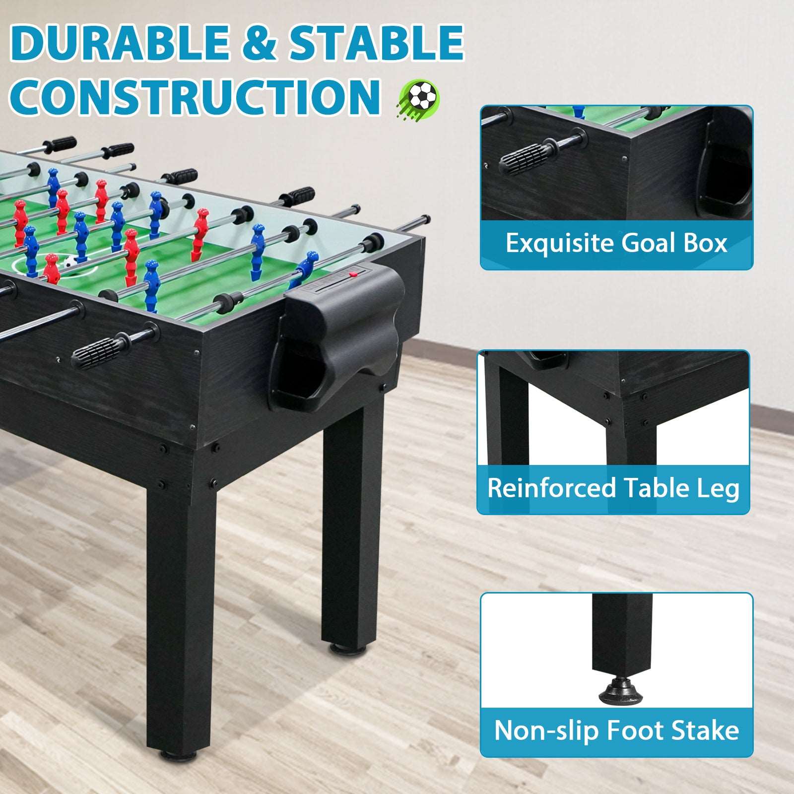 10-in-1 Combo Game Table Set