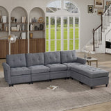 U Shaped Convertible Sectional Couch