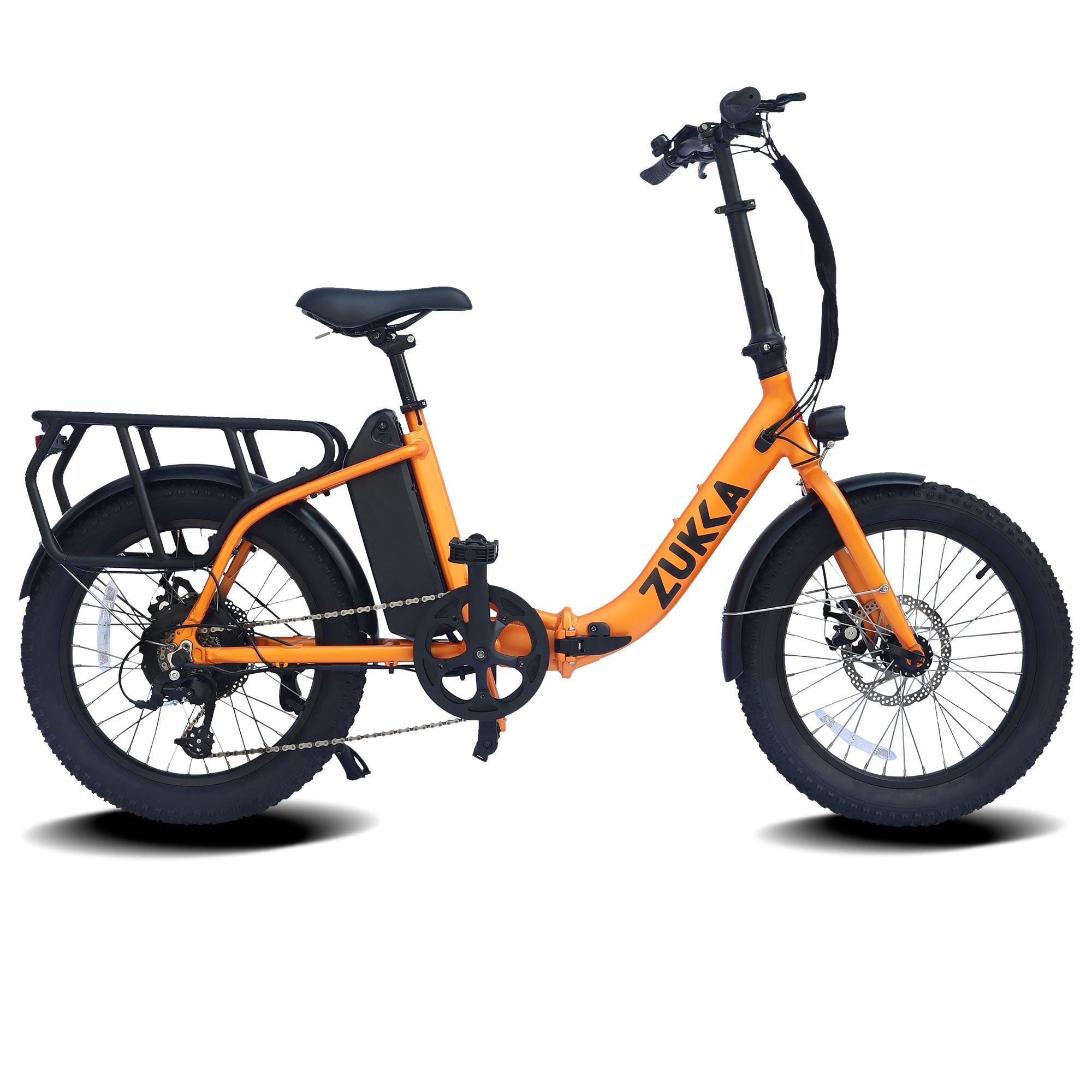 Electric Bike for Adults – 500W Motor, 25MPH, 48V 10AH Battery, 20" Fat Tire, 7-Speed Foldable