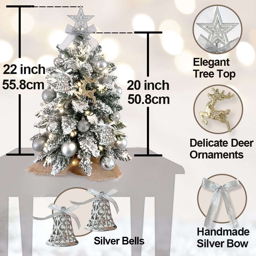 22in Mini Christmas Tree with Light