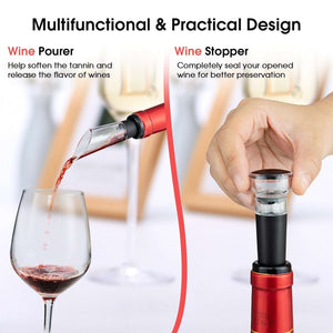 6-in-1 Electric Wine Bottle Opener Set