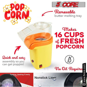 16-Cup Hot Air Popcorn Maker