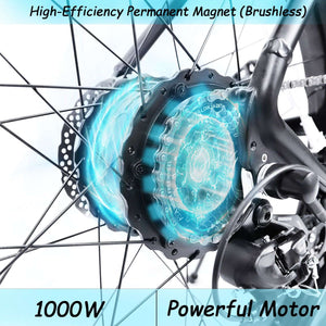 26'' Electric Bike 1000W