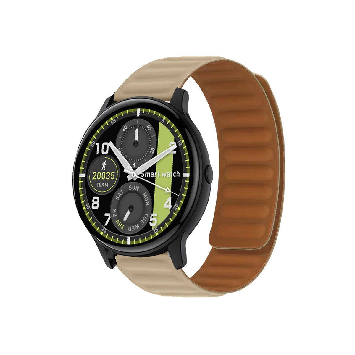 Smart Watch With Magnetic Belt