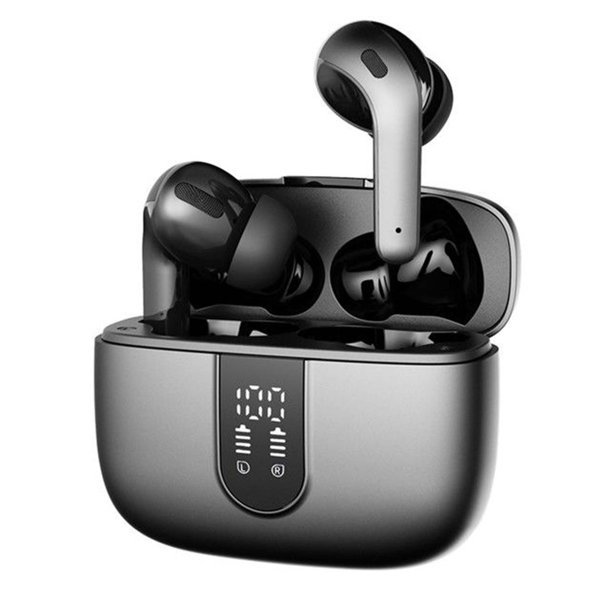 Earbuds with Digital Display Case