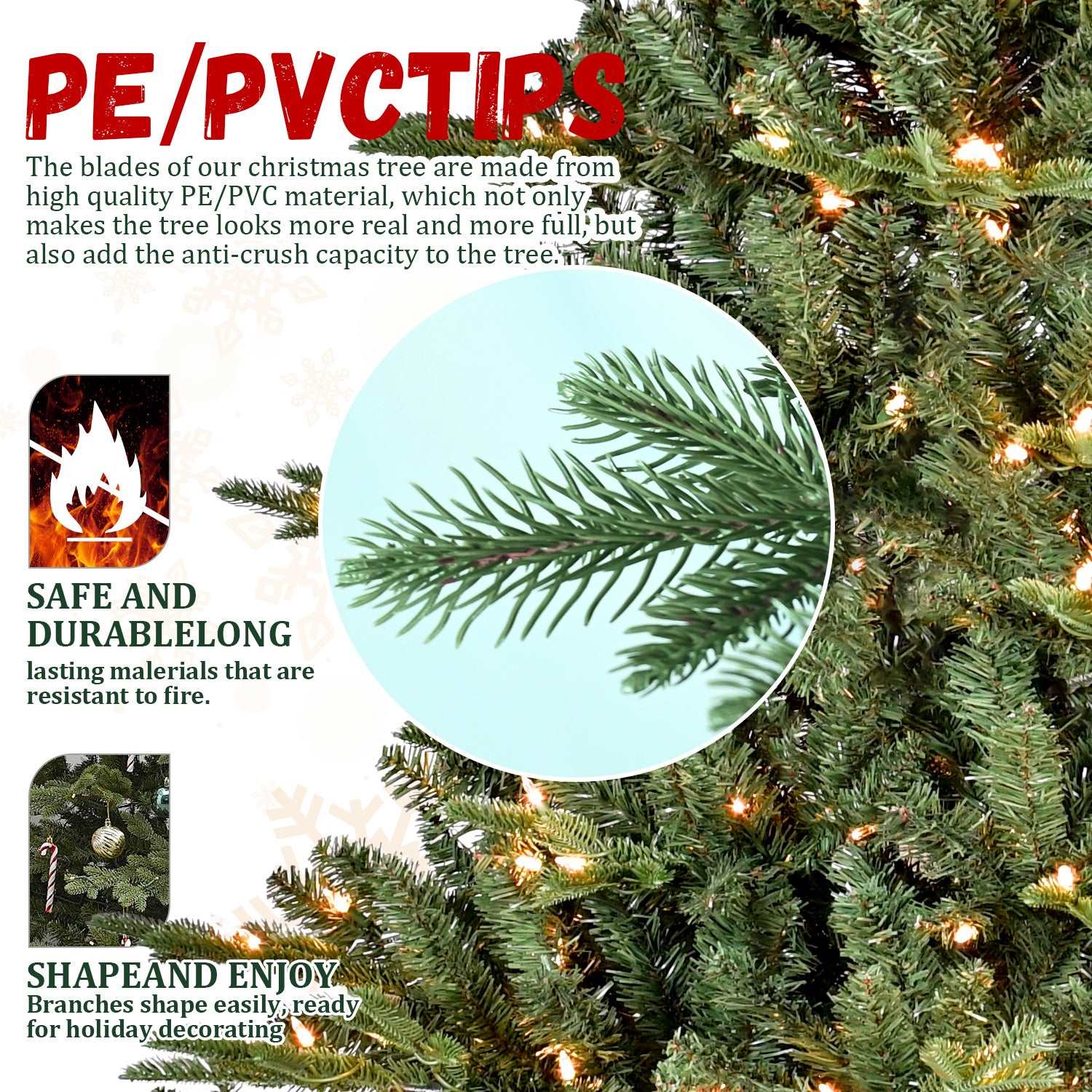 7.5FT Christmas Tree Simulate