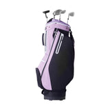 Golf Cart Bag - Black Purple