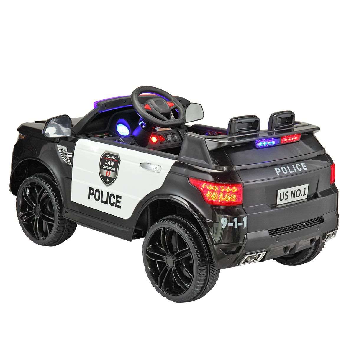 12V Kid Ride on Police Car