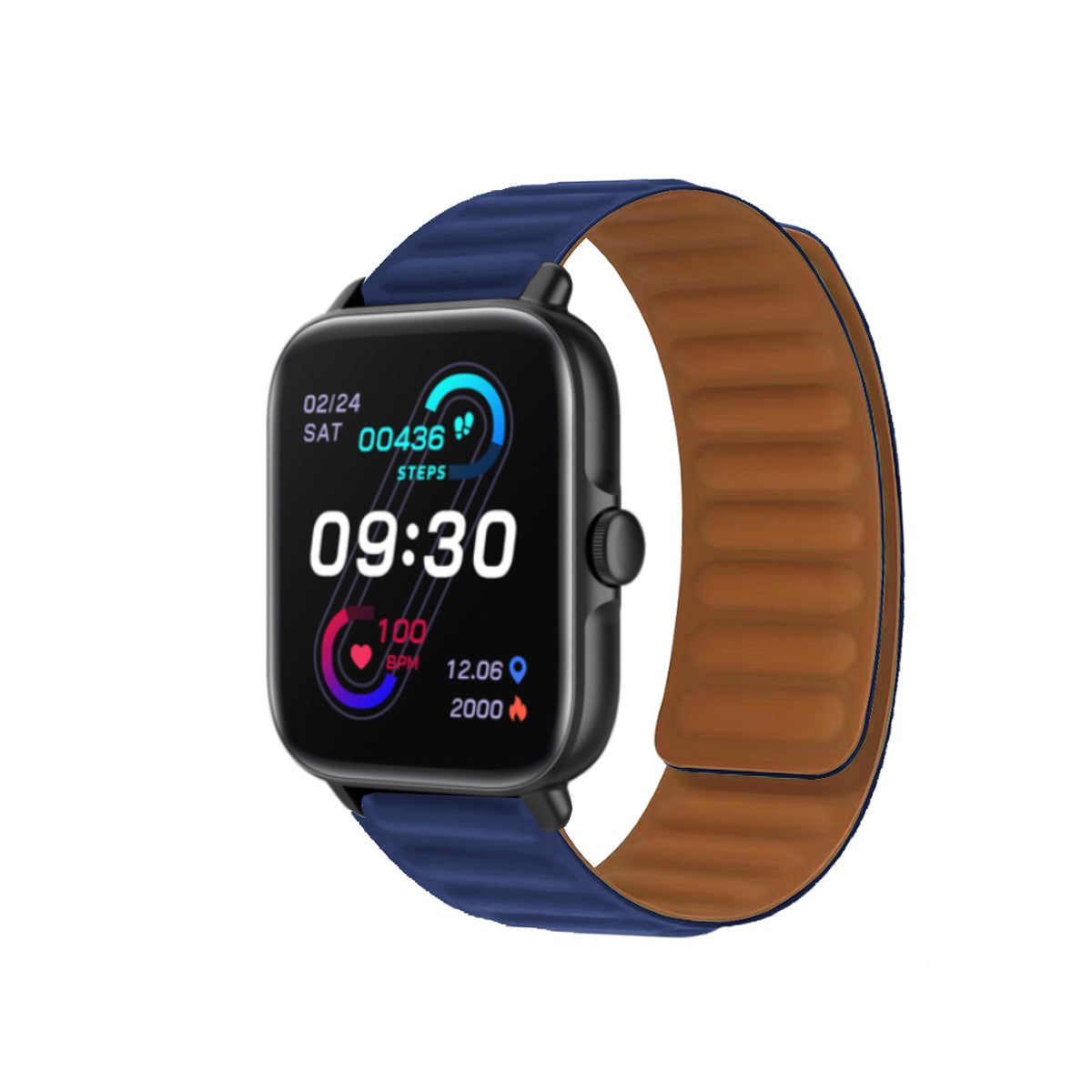 Smart Watch With Magnetic Belt