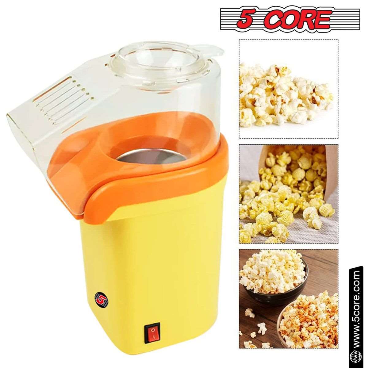 16-Cup Hot Air Popcorn Maker