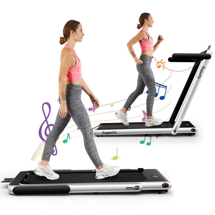 2 in 1 Folding Treadmill