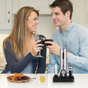 6-in-1 Electric Wine Bottle Opener Set