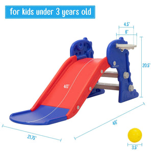 3 in 1 Freestanding Toddler Slide