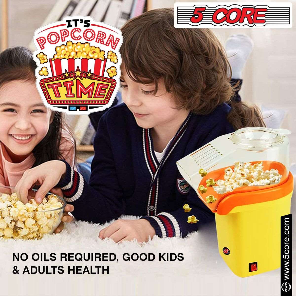 16-Cup Hot Air Popcorn Maker