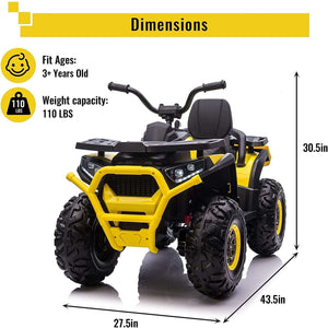 12V Kids Electric 4-Wheeler ATV