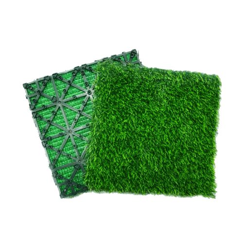 35pcs Artificial Grass Turf Tiles, 12x12in