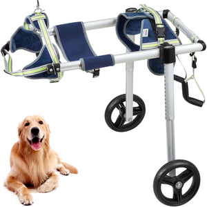 2 Wheels Dog Wheelchair