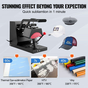 4-in-1 Cap Heat Press Machine