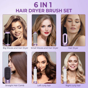 5 in 1 Detachable Hair Brush Dryer
